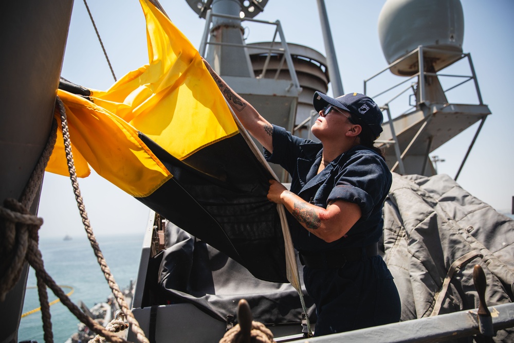 USS McCain Conducts Routine Operations in Arabian Gulf