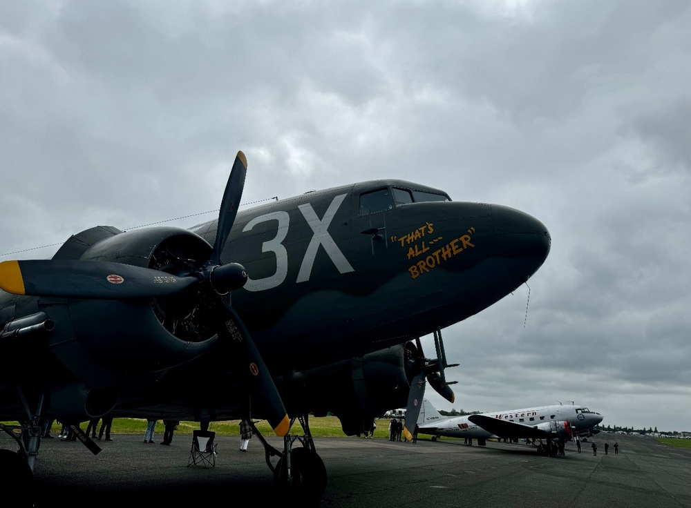 ‘It was just awesome’: JMC’s Hinnant parachutes during 80th anniversary of D-Day