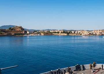 USS New York Arrive in Corfu, Greece for Port Visit