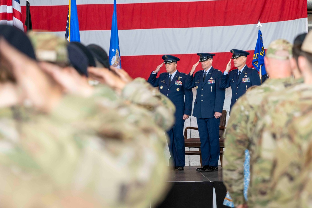 52nd MMG change of command ceremony