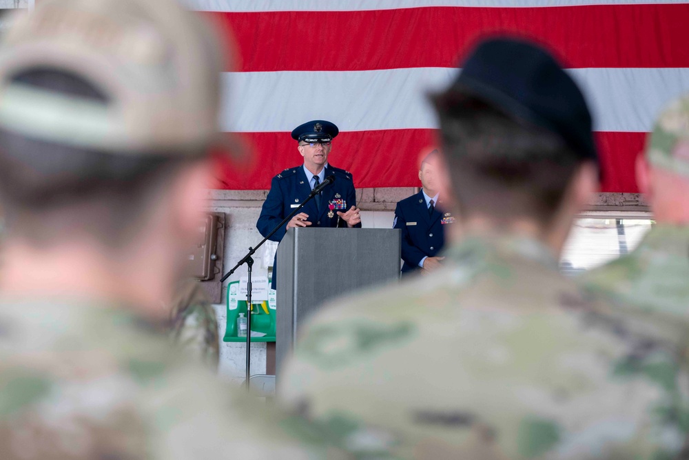 52nd MMG change of command ceremony