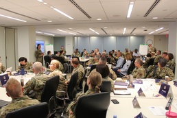 Air Force medical leadership discuss the future of AFMEDCOM in readiness tabletop exercise