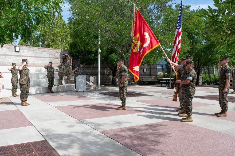 USMC 4th LEB welcomes new inspector-insructor