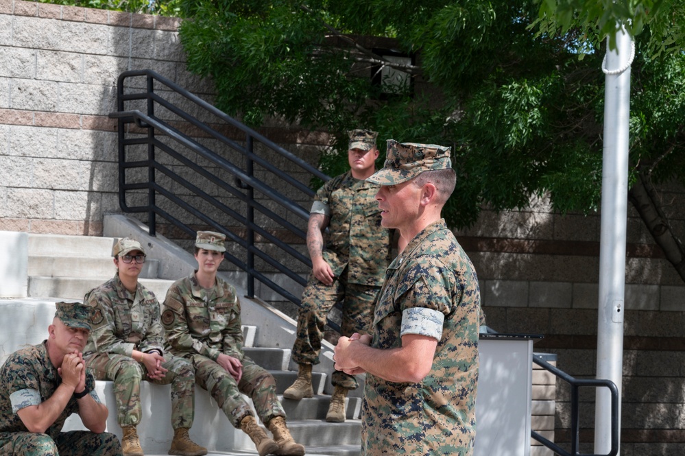 USMC 4th LEB welcomes new inspector-instructor