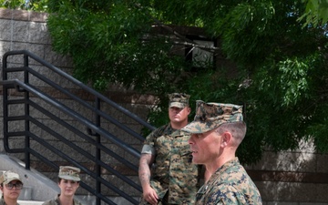 USMC 4th LEB welcomes new inspector-instructor