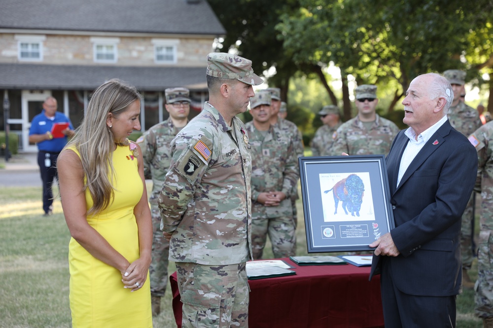 Archer Brigade Change of Command