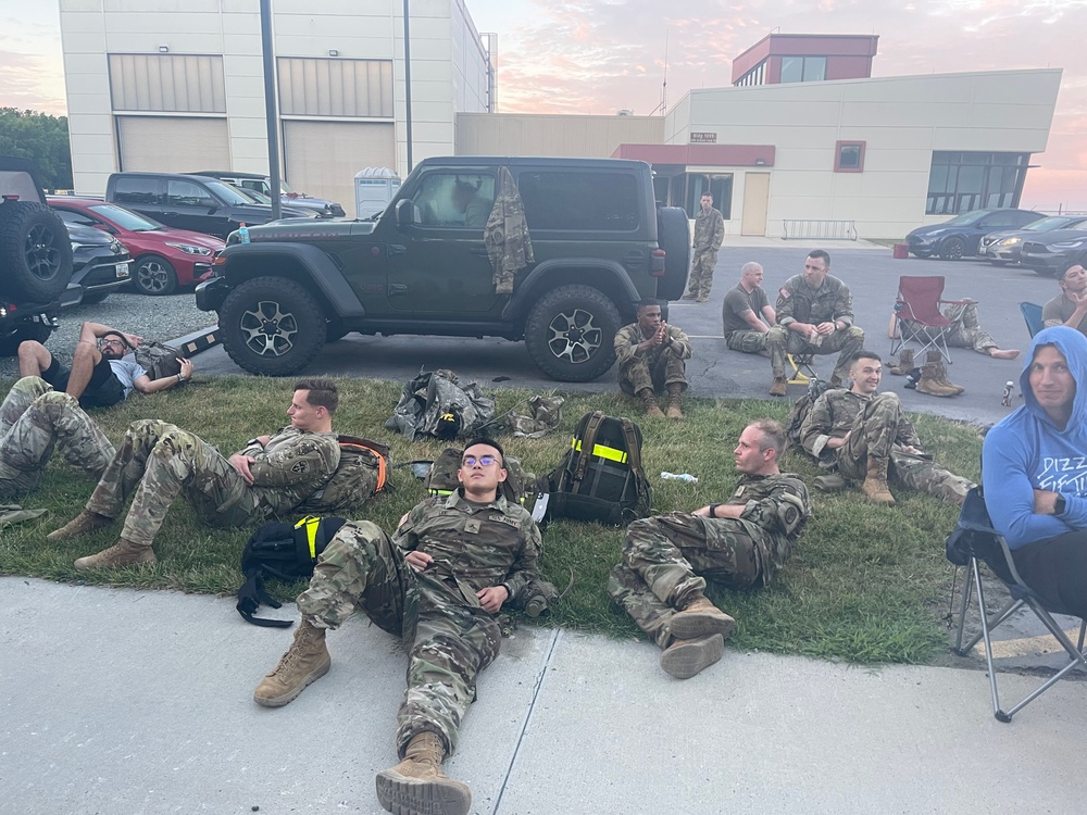 Soldiers, Army civilians participate in Norwegian Foot March on Aberdeen Proving Ground