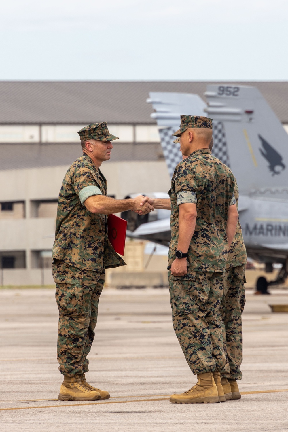 MAG-31 Change of Command Ceremony