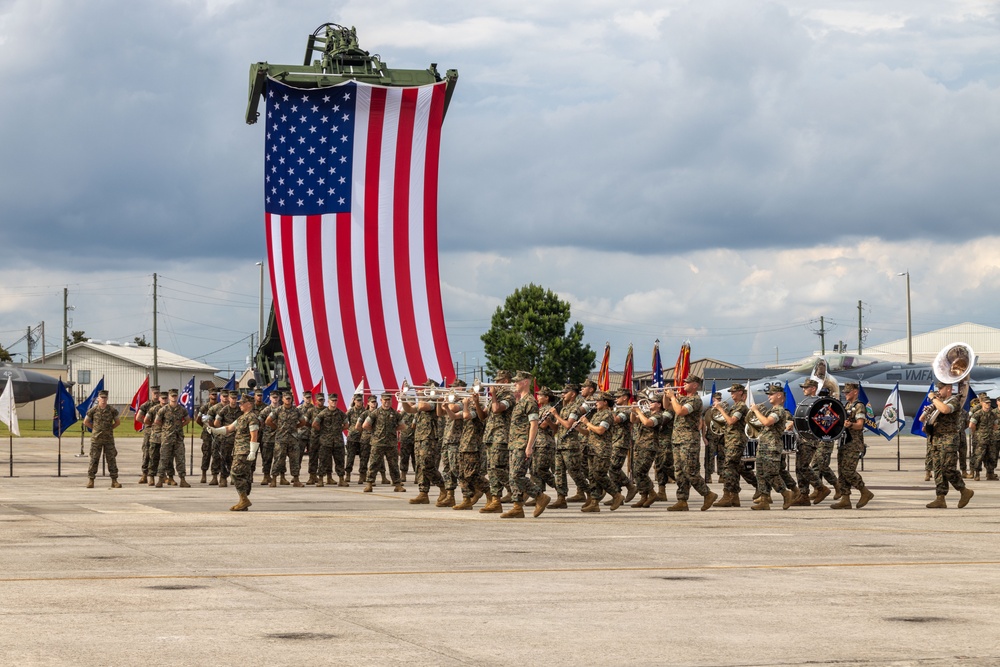 MAG-31 Change of Command Ceremony