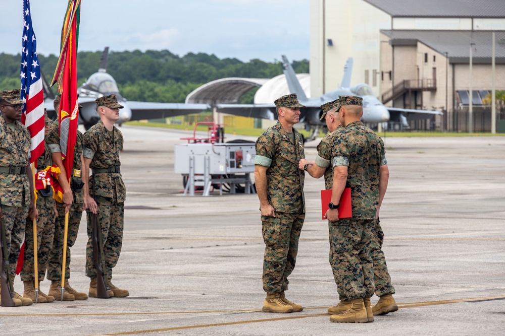 MAG-31 Change of Command Ceremony