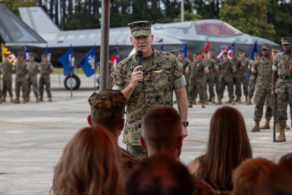 MAG-31 Change of Command Ceremony