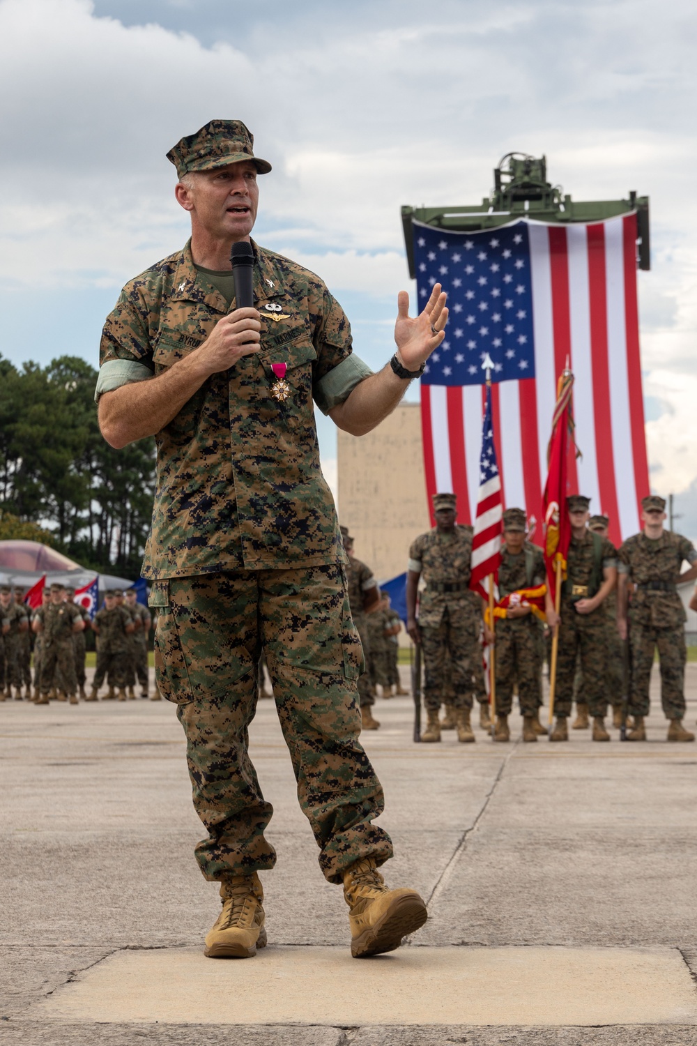 MAG-31 Change of Command Ceremony