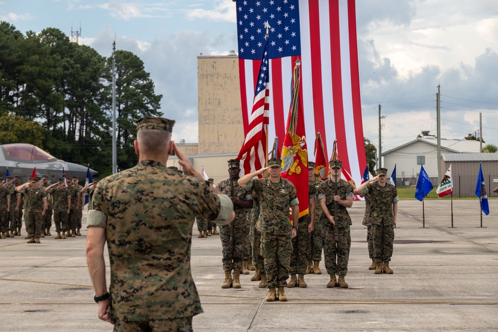 MAG-31 Change of Command Ceremony