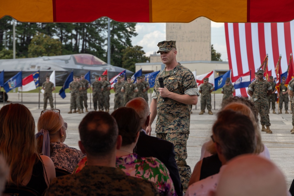 MAG-31 Change of Command Ceremony