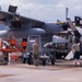 Maintenance Airmen replace C-130 Hercules aircraft engine