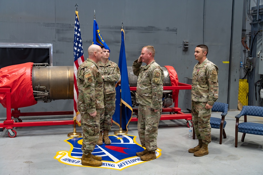 Thomas takes command of 717th Test Squadron