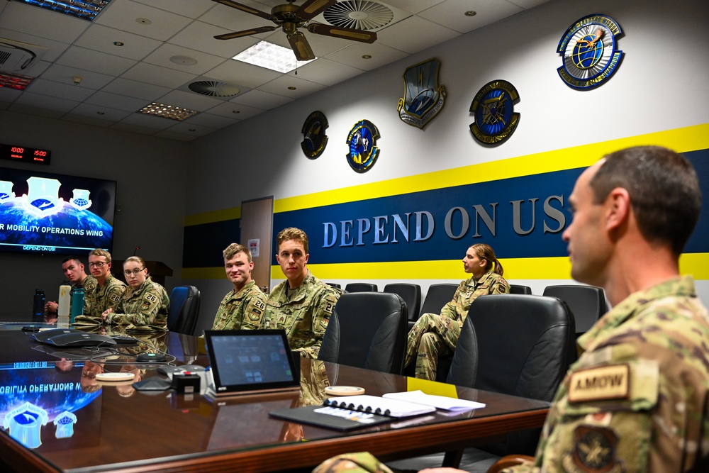 USAFA Cadets visit 521 AMOW during summertime Operations Air Force Program