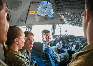 USAFA Cadets visit 521 AMOW during summertime Operations Air Force Program