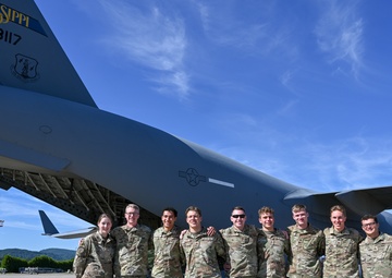 USAFA Cadets visit 521 AMOW during summertime Operations Air Force Program