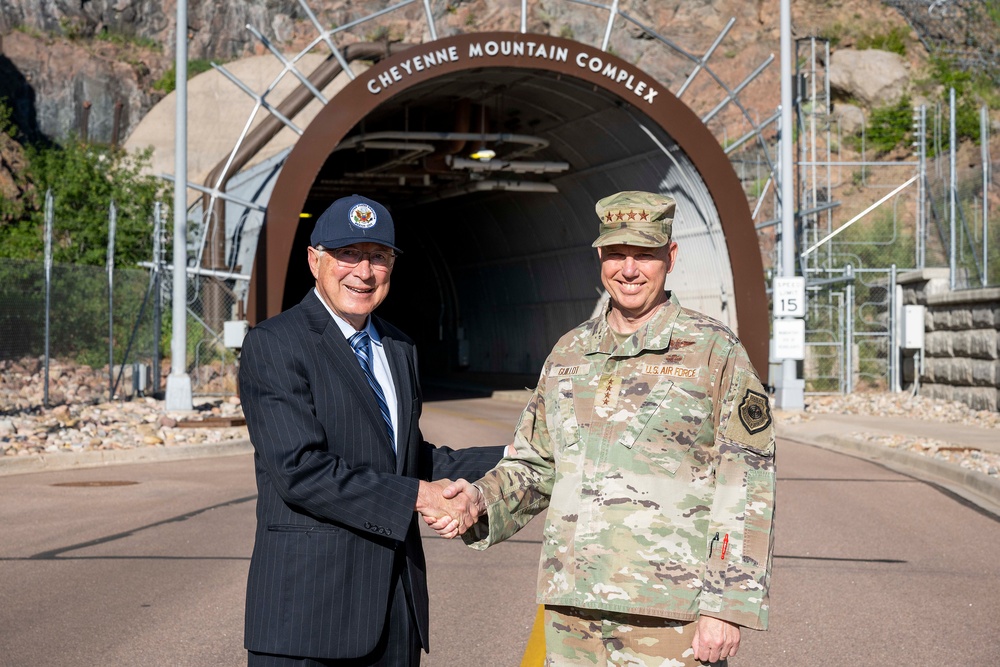 U.S. Ambassador Ken Salazar visits NORAD, USNORTHCOM