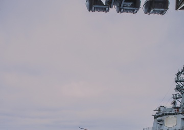 George Washington conducts Replenishment at Sea