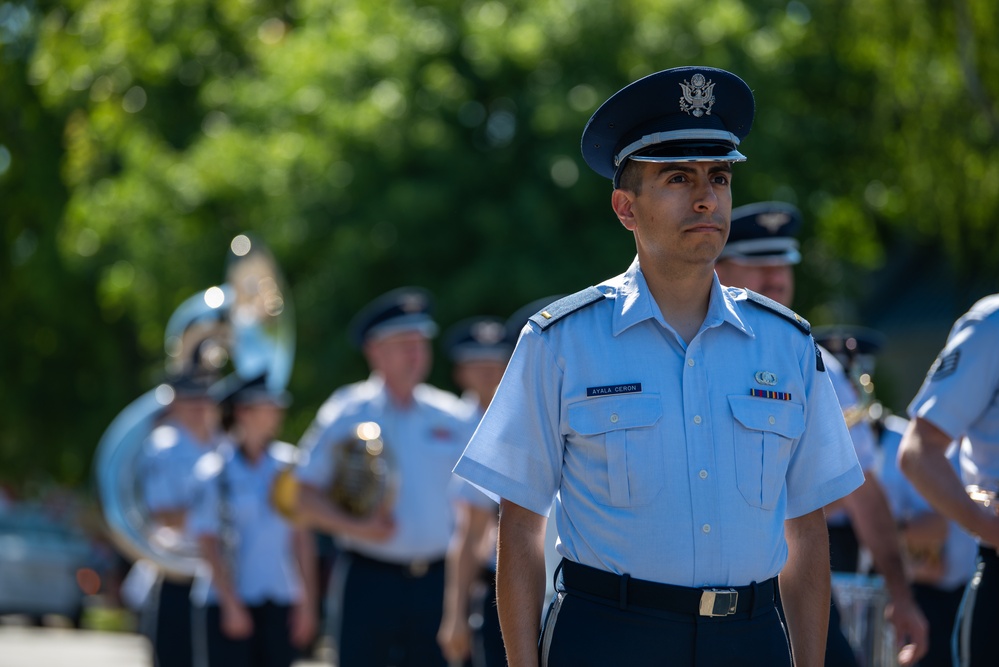 Band of the Golden West participates in 2024 Independence Day parade