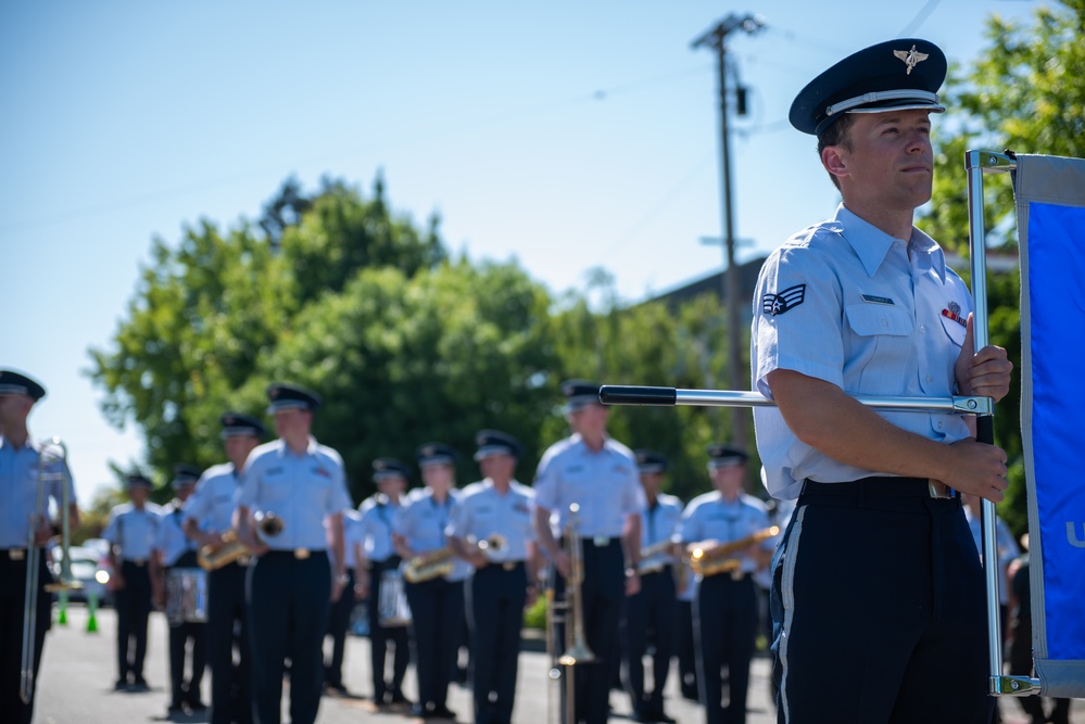 Band of the Golden West participates in 2024 Independence Day parade