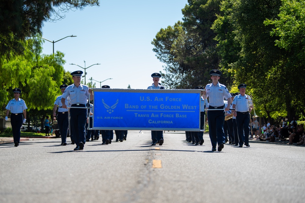 Band of the Golden West participates in 2024 Independence Day parade