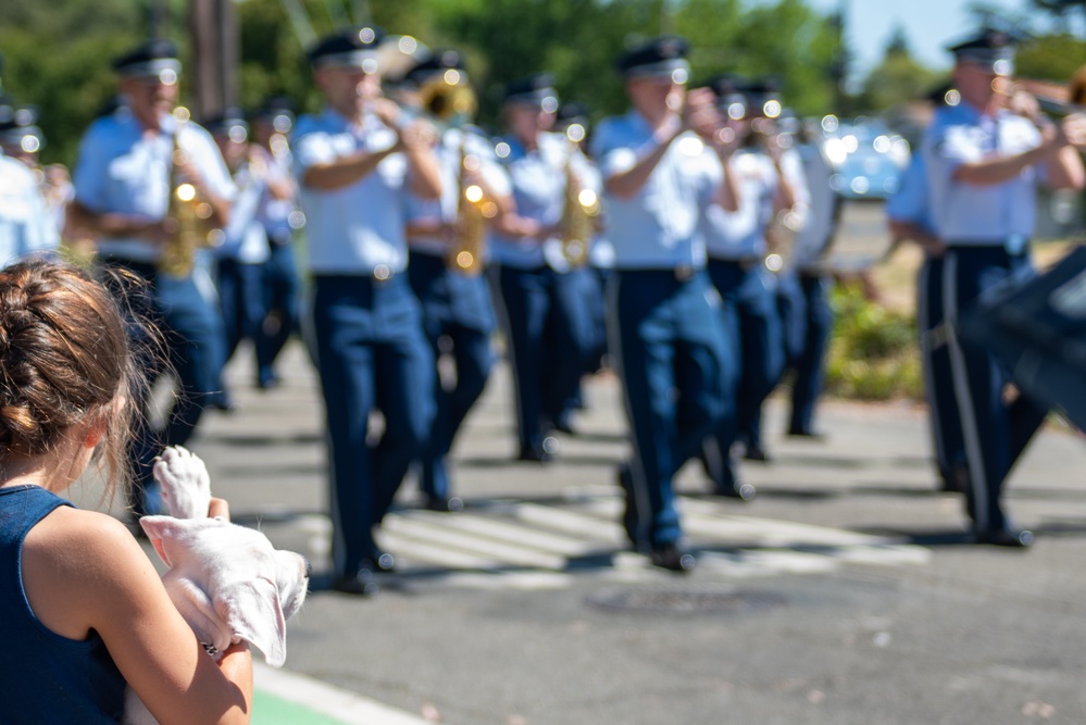 Band of the Golden West participates in 2024 Independence Day parade