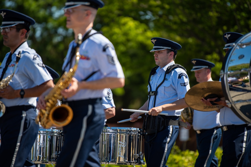 Band of the Golden West participates in 2024 Independence Day parade