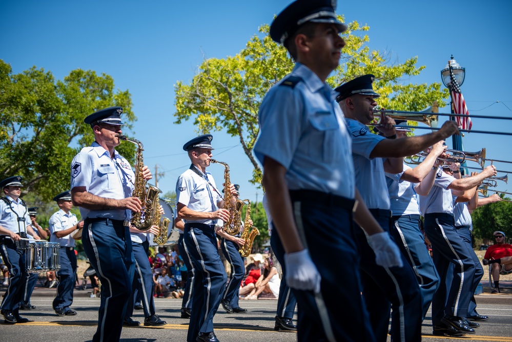 Band of the Golden West participates in 2024 Independence Day parade