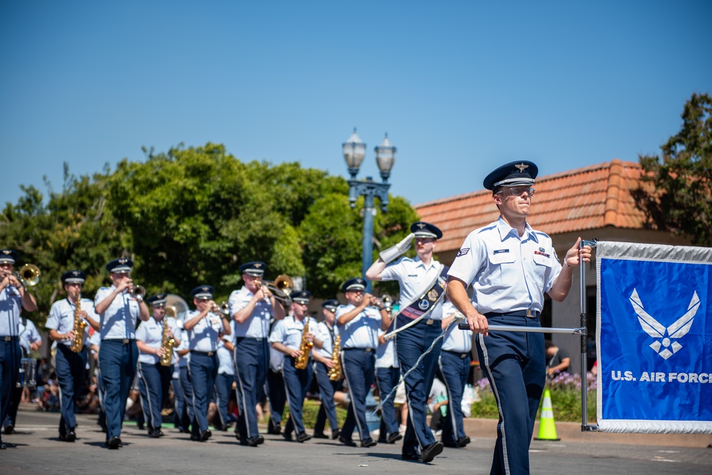 Band of the Golden West participates in 2024 Independence Day parade