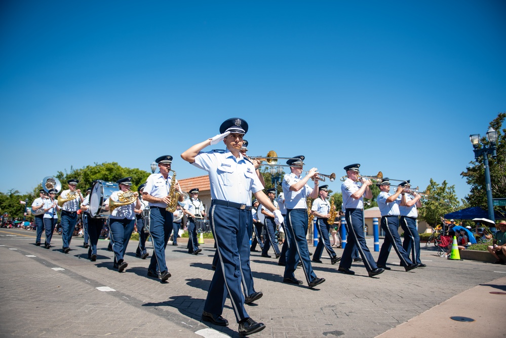 Band of the Golden West participates in 2024 Independence Day parade