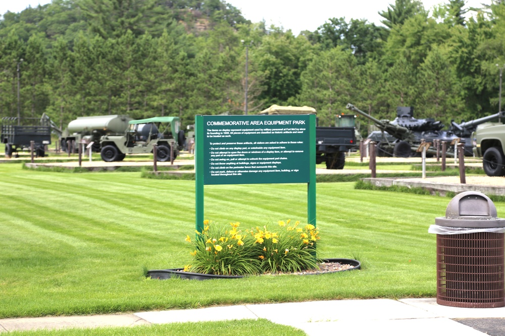 National Picnic Month 2024: Fort McCoy’s Equipment Park offers up area to view Army history, enjoy picnic