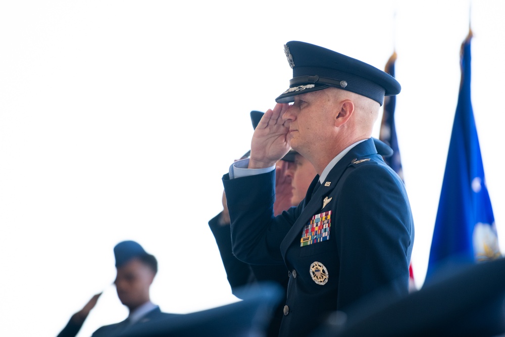 Col. Jay Johnson takes command of the 60th AMW