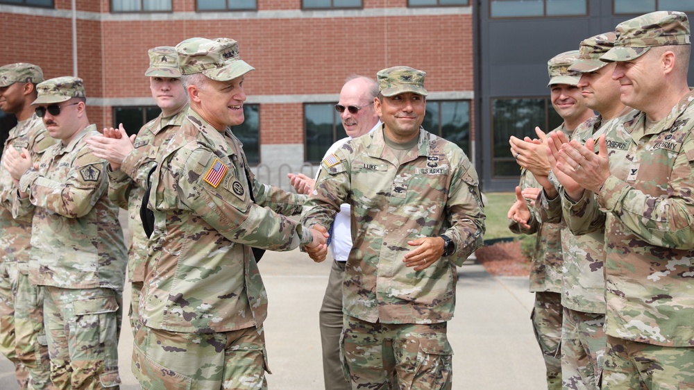 Lt. Gen. Douglas Stitt HRC sendoff