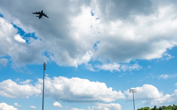 C-17 fly by