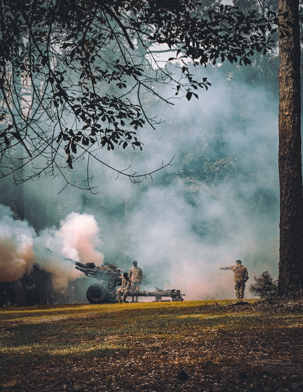 Firing of Cannons