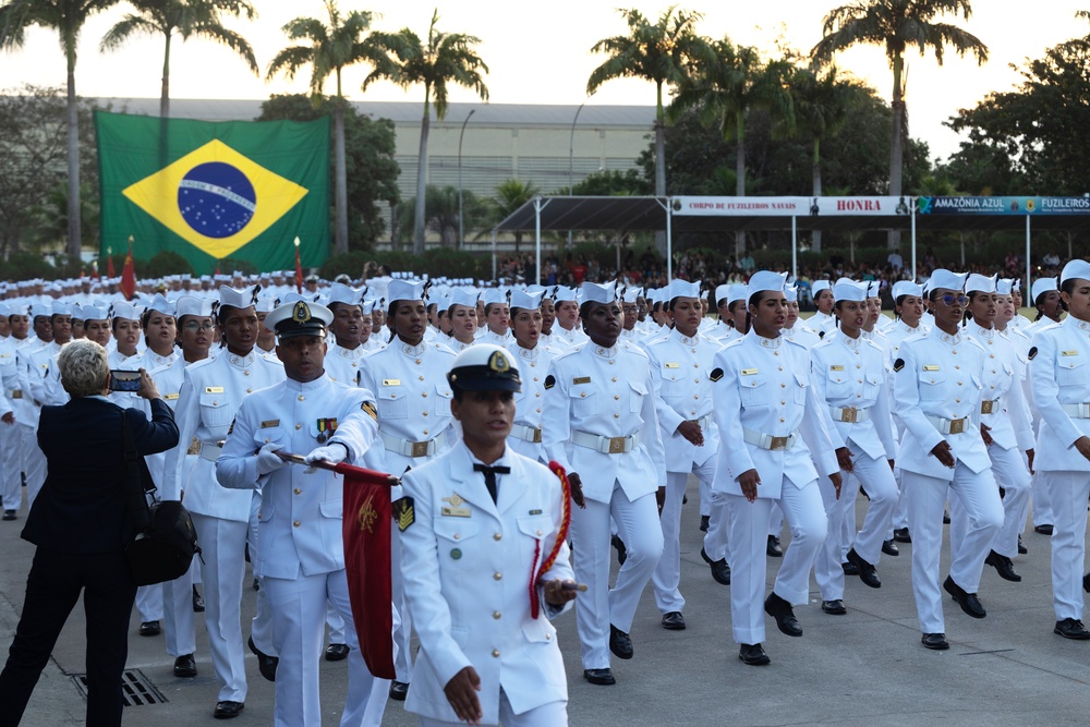 Historic Milestone: First Women Graduate from Brazilian Naval Infantry Basic Training