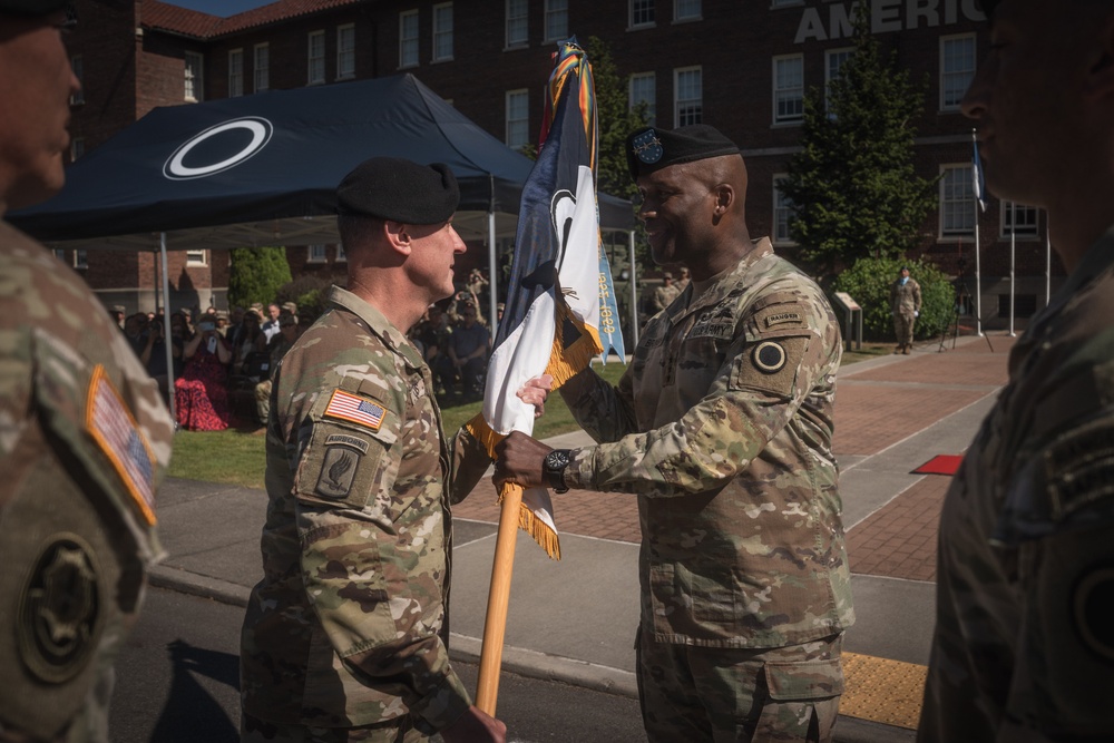 I Corps Change of Responsibility Ceremony