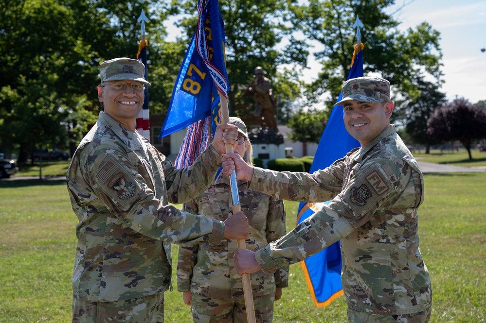 DVIDS - Images - 87th WSA Change of Command [Image 4 of 4]