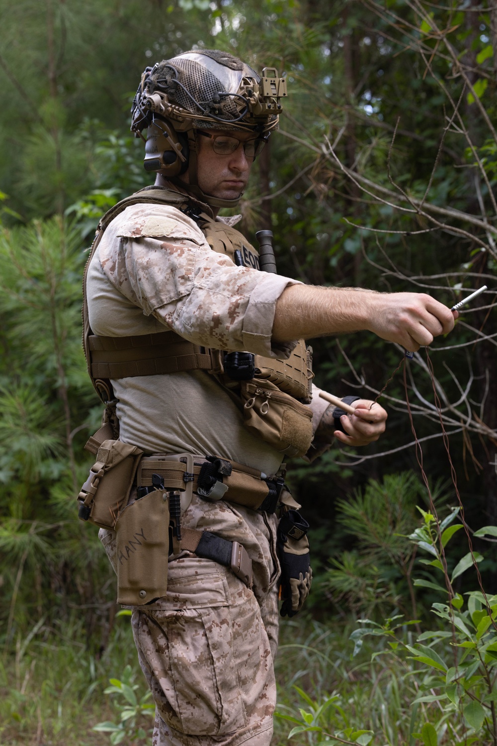 Cherry Point EOD Mine Sweep Training