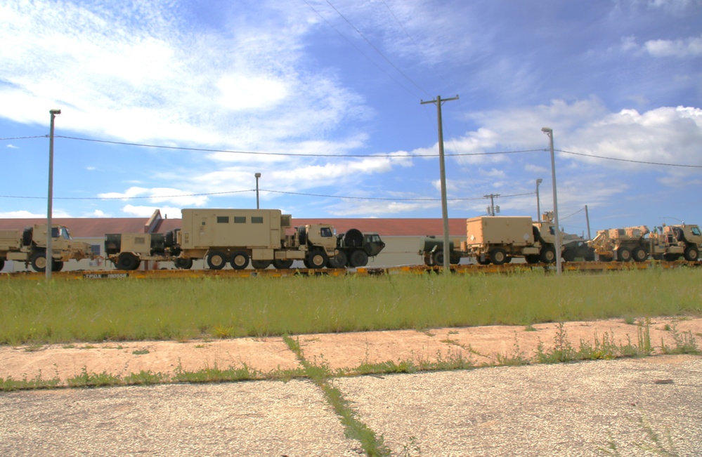 Fort McCoy supports second major rail movement in 2024 with return of Wisconsin National Guard equipment, vehicles