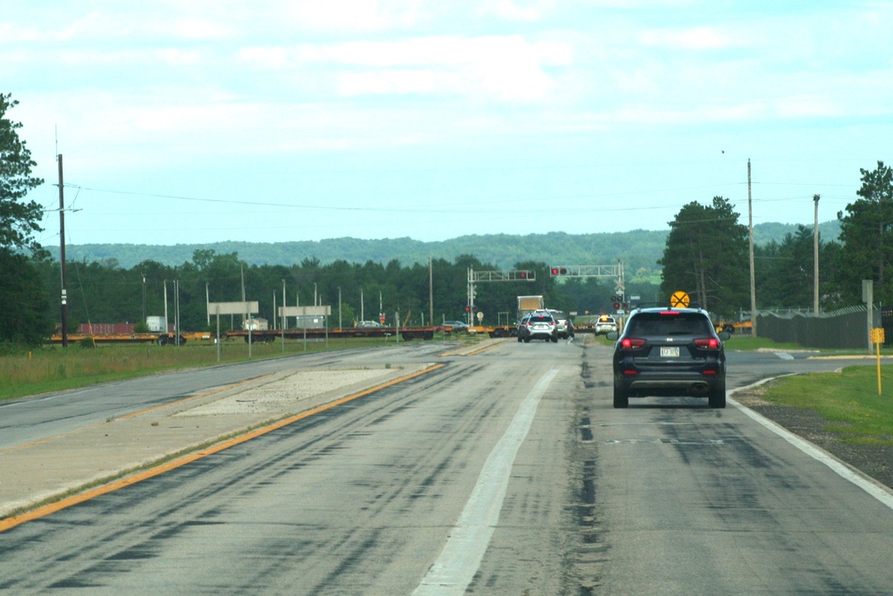 Fort McCoy supports second major rail movement in 2024 with return of Wisconsin National Guard equipment, vehicles