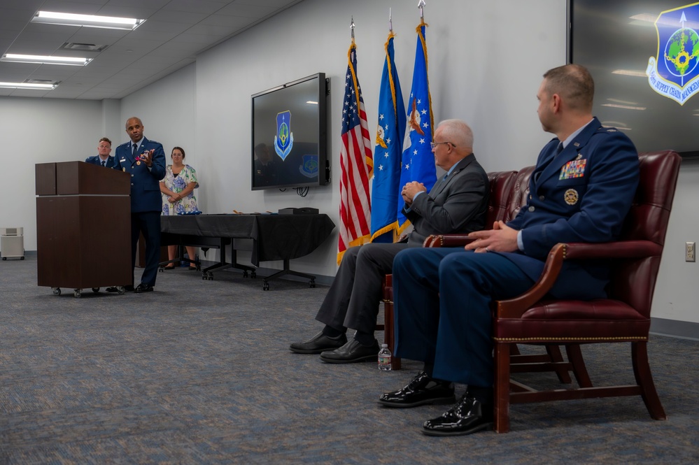 Supply Chain Management Group Change of Command