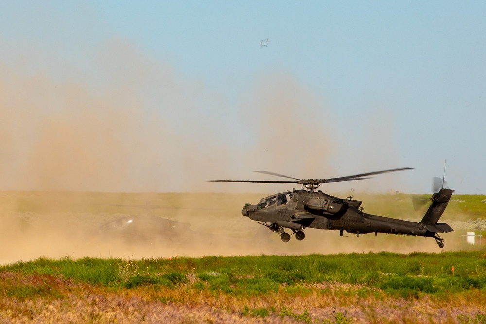 6-17 Air Cavalry Squadron in training on the AGM-114 Hellfire Missiles on the AH-64D Block II Apache