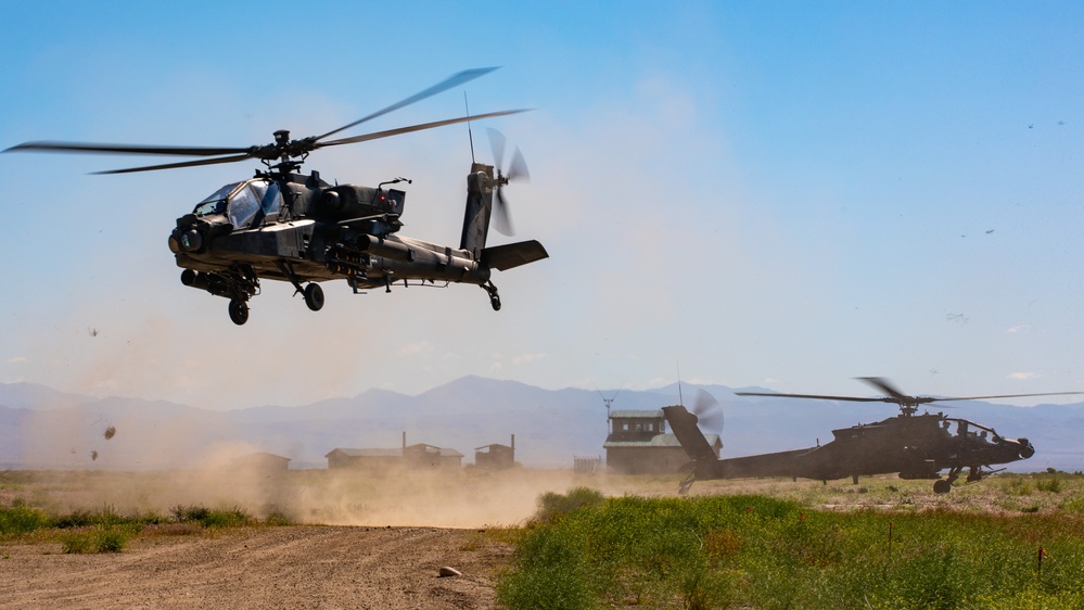 6-17 Air Cavalry Squadron in training on the AGM-114 Hellfire Missiles on the AH-64D Block II Apache