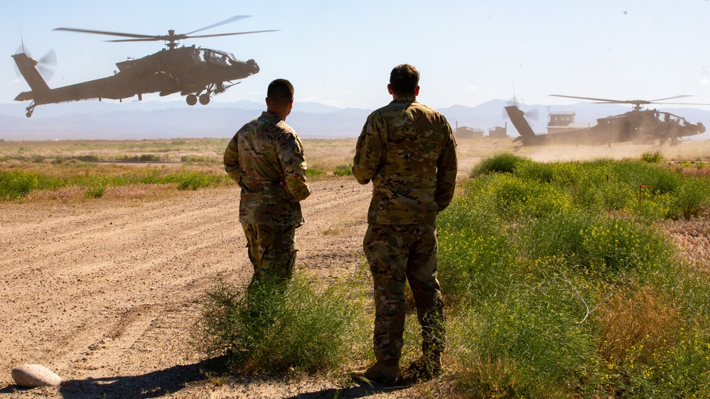 6-17 Air Cavalry Squadron in training on the AGM-114 Hellfire Missiles on the AH-64D Block II Apache