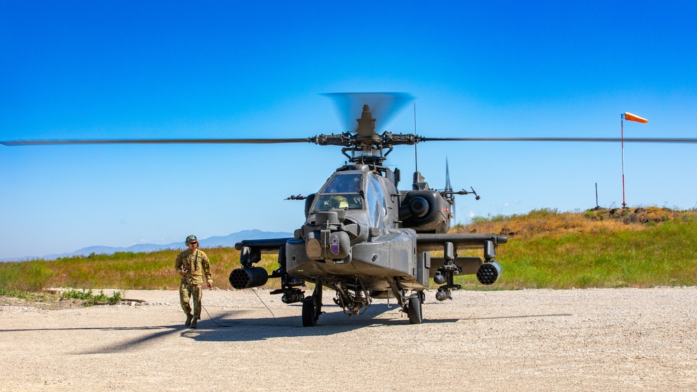 6-17 Air Cavalry Squadron in training on the AGM-114 Hellfire Missiles on the AH-64D Block II Apache