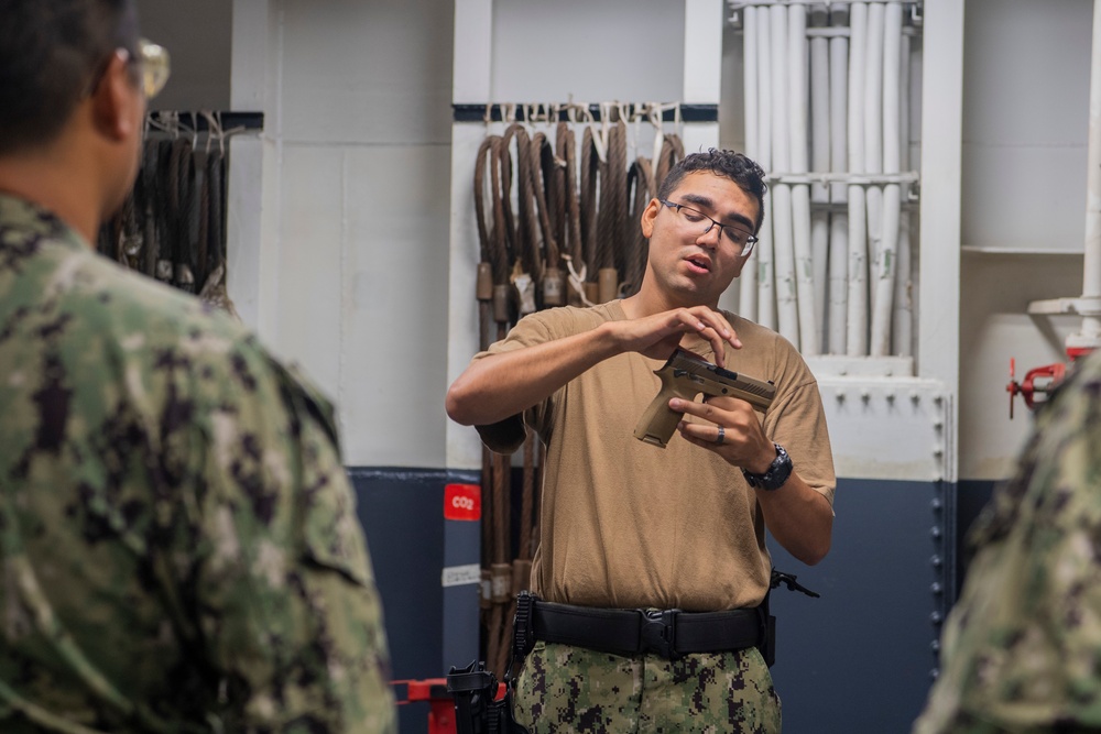 Makin Island Weapon Familiarization Course